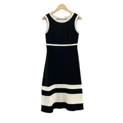 Grace Class(グレースクラス) ワンピース サイズ36 S レディース美品  黒×白 ロング丈/ノースリーブ
