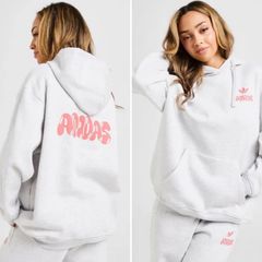 UK限定 アディダスオリジナルス バブルロゴフーディー パーカー adidas 