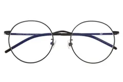 [ゾフ] ボストン型 PCメガネ PC REGULAR TYPE（ブルーライトカット率約35%） PC 透明レンズ パソコン用メガネ PCめがね PC眼鏡 メンズ レディース おしゃれ【ZY202P02_14F1 ZY202P02-14F1 ブラック】【53□