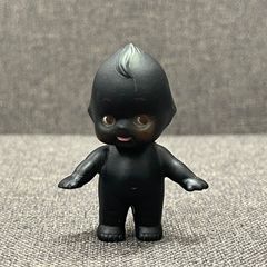 希少品 昭和レトロ ブラックキューピー ソフビ 人形 黒キューピー