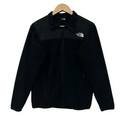 THE NORTH FACE(ノースフェイス) ブルゾン サイズM レディース美品  - 黒 長袖/フリース/ジップアップ/ロゴエンブロイダリー/春/秋