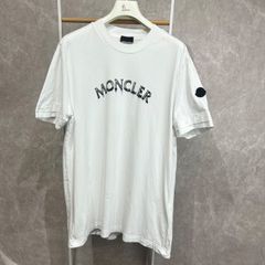 最新モデル☆モンクレール シリコンワッペン ホワイト M - メルカリ