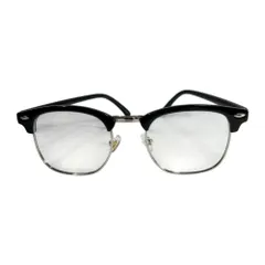 【mistero】 調光レンズ 伊達メガネ サングラス 黒縁 銀縁 メタル ブラック シルバー サーモントブロー ウェリントン uv メンズレディース ハーフリム 紫外線 HIPHOP ストリート ヴィンテージ レトロ クラシック 大きめ 軽量 調光シルバー