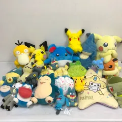 ▲ポケットモンスター ぬいぐるみ まとめ ポケモン ※汚れあるもの含む 中古品 smpk094991