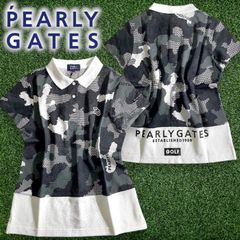美品】 パーリーゲイツ セットアップ ボタニカル ポロシャツ スカート