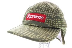 シュプリーム SUPREME 21AW WINDSTOPPER EARFLAP CAMP CAP OLIVE GRID