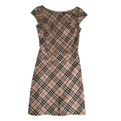 美品✨バーバリーブルーレーベル　ワンピース　ホース刺繍　ロゴ　36 S相当