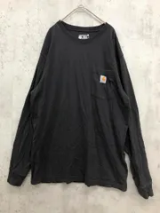 Carhartt カーハート CRHTT-K126 ユニセックス ロングスリーブ ポケット Tシャツ sizeM/黒 ■■ メンズ
