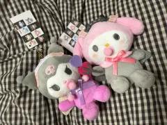 サンリオ マイメロディ クロミ ぬいぐるみ キーホルダー セット