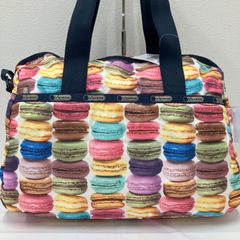 LeSportsac マカロン柄 リュック バックパック マザーズバッグ 美品 