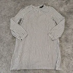 アーペーセー　A.P.C　APC  【サイズ】  M　チェック柄　中古　プルオーバー　ホワイト　レディース　中古　古着のサムネイル