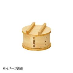 未使用】わっぱ 木製 せいろ・蒸し器 6寸 足立茂久商店 レンジ可