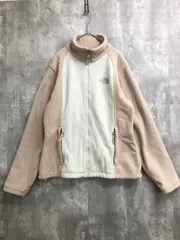 THE NORTH FACE ザノースフェイス フリース ジップアップ ブルゾン ジャケット ベージュ ◆■ レディース