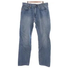 リーバイスプレミアム Levis PReMIUM 505 デニム ジーンズ W32 L32 インディゴ 無地 フルレングス 5ポケット /SC ■GY61