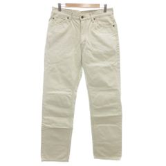 リー LEE デニムパンツ ジーンズ ストレート ジップフライ 33 白 ホワイト /GV ■GY61