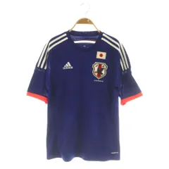アディダス adidas サッカー 2014日本代表 レプリカユニフォーム 半袖 M ネイビー /MY ■OS ■GY66
