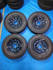スズキ ジムニーシエラ純正ホイール 195/80R15 スタッドレスタイヤ ヨコハマ　G075のサムネイル