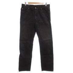 リー LEE デニムパンツ ジーンズ ストレート ジップフライ 33 黒 ブラック /GV ■GY61