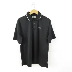 キャロウェイ CALLAWAY ゴルフウェア スポーツ ポロシャツ 半袖 黒 LL *A414