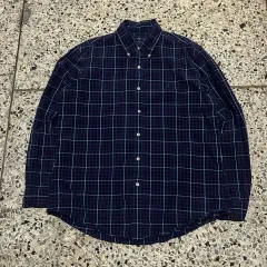 ポロ (POLO RalphLauren)ネイビー CHECK シャツ