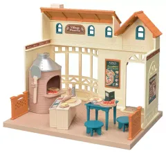 【中古】おもちゃ 森のピザ屋さん 「シルバニアファミリー」