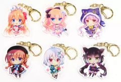 C104 遠坂あさぎ AliceSyndrome 台紙付きキーホルダー コミケ - メルカリ