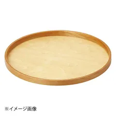 【新品】ヤマコー 用美 木製わっぱ丸トレイ(クリアー) φ24 17291