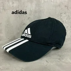 adidas アディダス キャップ 帽子 ブラック 黒 スリーストライプス 3本ライン パフォーマンスロゴ 刺繍 スポーツ トレーニング ランニング ジョギング アウトドア キャンプ ストリート ファッション 小物 コーデ アジャスター 調節可能 ★ ■■