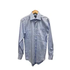 オンリー ONLY シャツ 長袖 スリムフィット レギュラー ビジネス 40/R ライトブルー