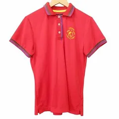 キャロウェイ CALLAWAY ポロシャツ ゴルフ ウエア ロゴ刺繍 カットソー スポーツ LL 赤 レッド ■MET1