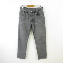 ザラ ZARA デニムパンツ ジーンズ ロング グレー 40 *T785