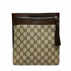グッチ GUCCI GGスプリーム ショルダーバッグ PVC レザー 92562 レディース