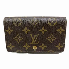 ルイ・ヴィトン LOUIS VUITTON ポルトモネ・ビエ トレゾール モノグラム 二つ折り財布 トアル地 M61730 ユニセックス