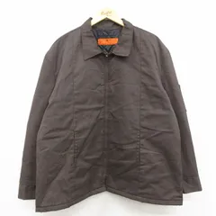 XL/古着 レッドキャップ 長袖 ワーク ジャケット メンズ 80年代 80s 大きいサイズ タロン USA製 茶 内側キルティング 26feb06のサムネイル