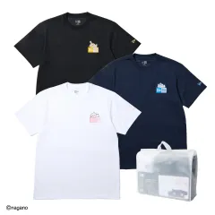【ニューエラ正規品・新品】ちいかわ 3-Pack 半袖 パフォーマンス Tシャツ / ちいかわ・ハチワレ・うさぎ ホワイト/ブラック/ネイビー ニューエラ New Era® NEW ERA® (商品番号：14864559)