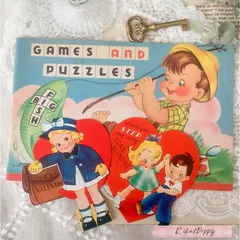 ヴィンテージ 紙もの セット まとめ売り バレンタインカード ジャンクジャーナル コラージュ 素材 海外 蚤の市 Sp-7