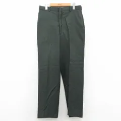 W32/古着 ミリタリー パンツ メンズ 90年代 90s USA製 濃緑 26feb07