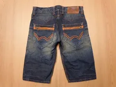 q79★エドウィン 4520 ユーズド加工 ハーフジーンズ★W30 デニムショーツ