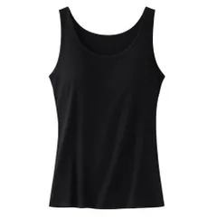 ブラトップ キャミソール タンクトップ カップ付きインナー 肌着 ブラキャミ 一体型カップ 大きいサイズ ストレッチ さらさら 快適 人気 ランキング1位 rr4