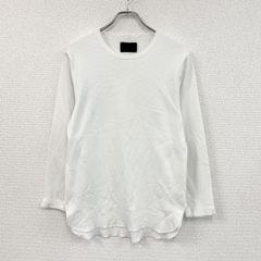 NUMBER (N)INE ナンバーナイン 長袖Tシャツ/ロンT ワッフル 白 