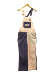 adidas (アディダス) ダンガリー［DUNGAREE］オーバーオール パープル×ピンク L