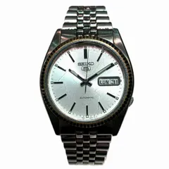 セイコー SEIKO セイコー5 腕時計 総重量約85.4g SS 自動巻き シルバー文字盤 7S26-3110 メンズ