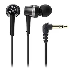【中古-非常に良い】audio-technica SoundReality カナル型イヤホン ブラック ATH-CKR30 BK