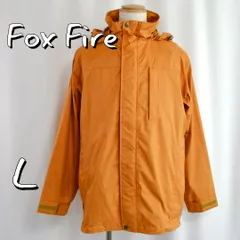 Fox Fireフォックスファイヤー 90s ヴィンテージ オールドタグ エアロポーラス ジャケット L オレンジ 【古着】【中古】【送料無料】