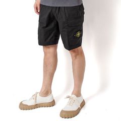 Stone Island ショートパンツ ブラック w28 22ss タグ付属 - メルカリ