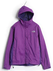 【お得なクーポン配布中!】 ノースフェイス HYVENT マウンテンパーカー ジャケット レディース S 古着 アウトドア ブルゾン ナイロン フルジップ ツートン パッカブル