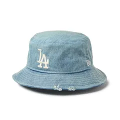 [即納]NEWERA ニューエラ バケット01 MLB Damaged Cap ロサンゼルス・ドジャース ネイビー メンズ 男性 レディース 女性 帽子 HAT ハット CAP キャップ  送料無料 NEW ERA 国内正規品 正規取扱店 バケットハット バケ