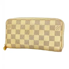 ルイ・ヴィトン(Louis Vuitton) ルイ・ヴィトン 長財布 ダミエ・アズール ジッピーウォレット N41660 ホワイトメンズ レディース
