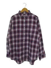 ニコアンド Niko and.. ネル シャツ 前開き ボタン チェック サイズ4 マルチカラー QQQ