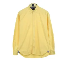 20562 トミーヒルフィガー 長袖 シャツ 100 カジュアル Yシャツ ブランド古着